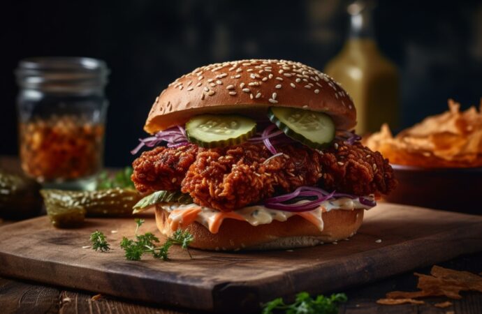 Crunchy Delight: Celebrating National Fried Chicken Sandwich Day! <br> (Nov. 9th)