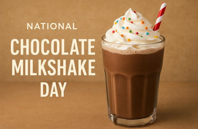 National Chocolate Milkshake Day! (Sept. 12th)